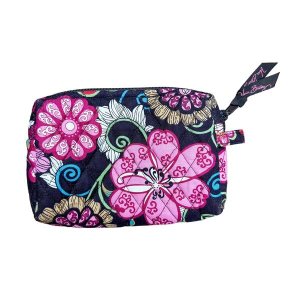 Retired Vera Bradley Makeup Case Mod Floral - Picture 2 of 4